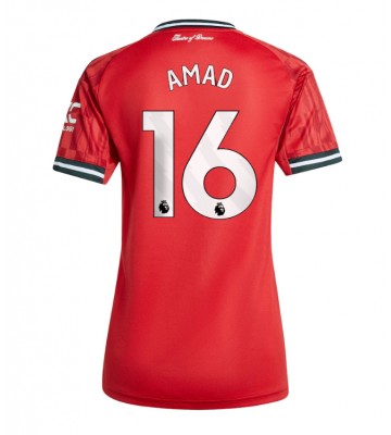 Manchester United Amad Diallo #16 Replika Hemmatröja Damer 2025-26 Kortärmad